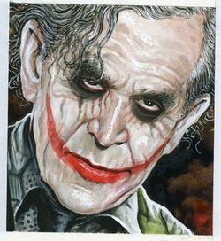 George Bush as The Joker